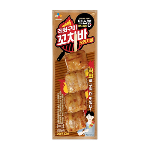 맥스봉직화구이꼬치바오리지널 70g